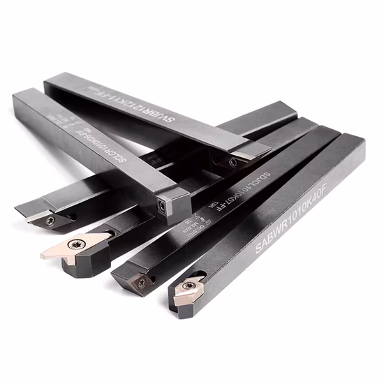 Sandhog CNC 旋盤タングステンカーバイドインサート用外部旋削ツールホルダー